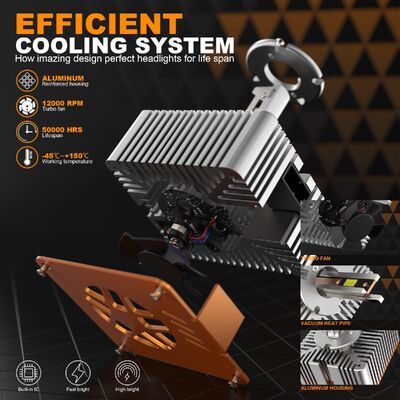 6000K 110W 11000LM Car LED Headlamps D5S Headlight 12V High Brightness