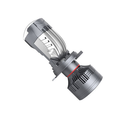 Anti Glare Design H4 LED Headlight Bulb 6000K Temperature With CE Certification