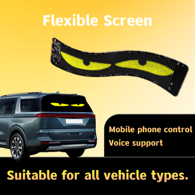 Flexible Car Led Display Screen , Truck Message Display 16x32 16x64 20x64 16x96