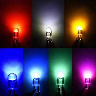 Ultra Bright T10 LED Marker Light 6000K Energy Saving Bulb for Cars and Motorbikes