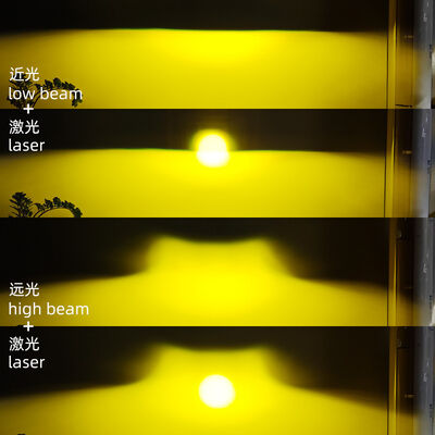 Dual Function 2.0 Inch LED Fog Lamps 48W Laser Focused Beam 5000LM