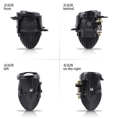 5000 Lumens 48W 2.0 Inch LED Fog Lamps Dual Beam 6000K For Cars Motorcycles