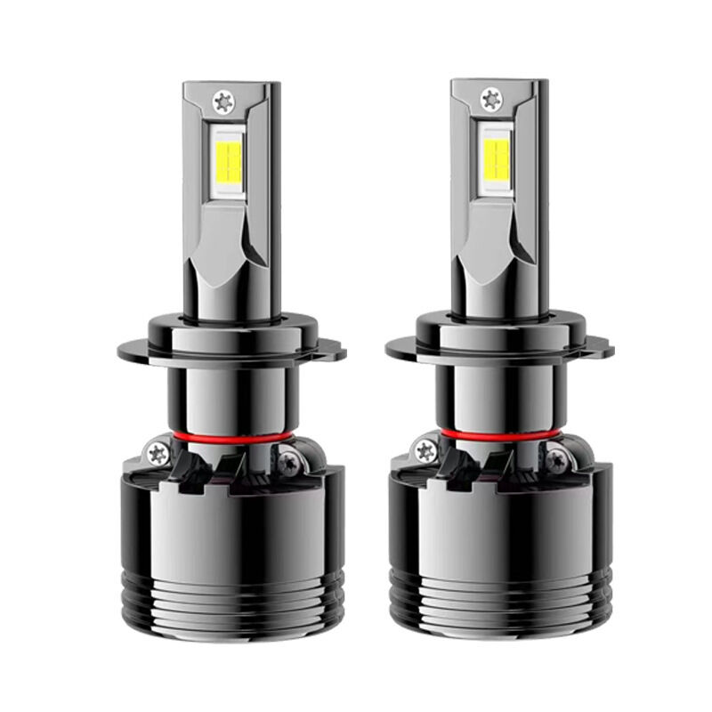 Zinc Alloy Auto LED Headlight High Low Beam 4500LM Bright Wide Voltage Bulbs for Cars