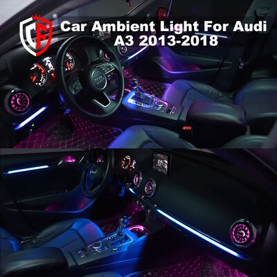 Audi A3 Vehicle Specific Led Ambient Lighting Car Kit Seven Piece DC 12V Voltage