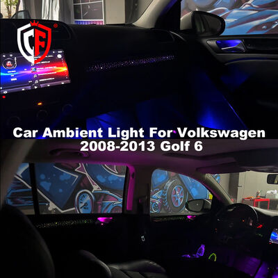 VW Golf 6 Car Interior Ambient Lighting Kit Vehicle Specific OEM Design