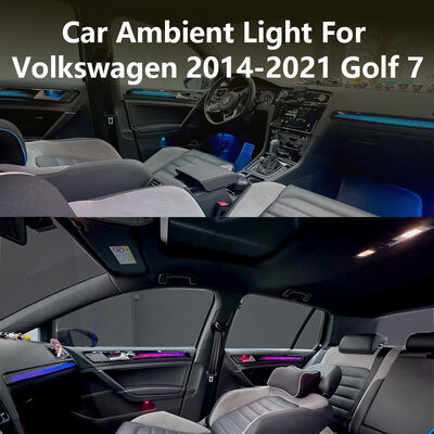 Volkswagen Golf Vehicle Specific Ambient LED Interior Light Seven Piece Upgrade Kit