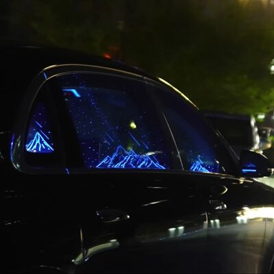 Automotive Intelligent Side Window Optical Smart Film Advanced Cabin Glass UV Protection Technology